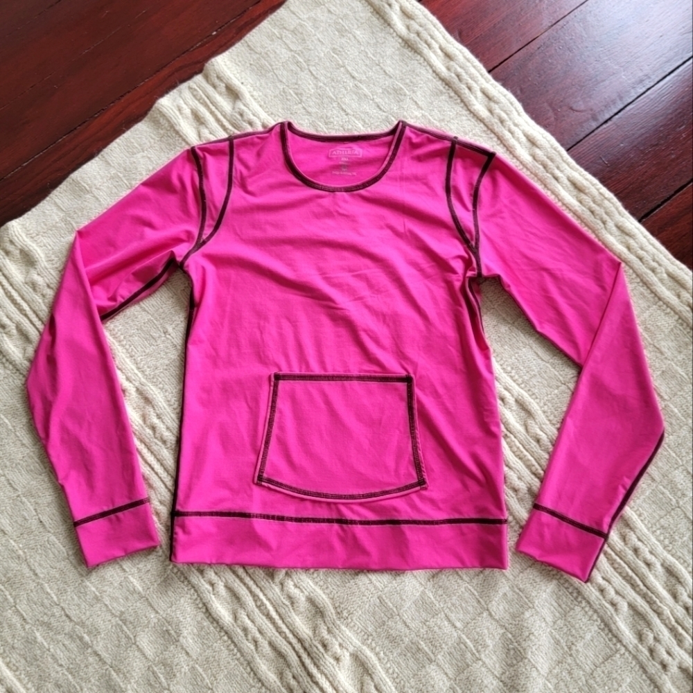 Athleta Summer Shade Rashguard Pink size XXS/XS